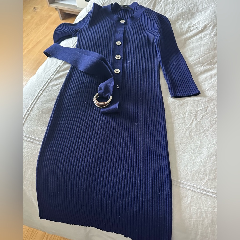 Gucci Sweater Dress with belt size small